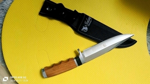 31.มีดพก Columbia แท้ 100% รุ่นSA66 มีดอุปกรณ์เดินป่าและทำครัวความยาว 30 เซนติเมตร