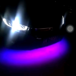 Lampu LED Strip Flexible RGB Bluetooth App Controller 4 PCS. Lampu Variasi Bawah Mobil Lampu LED Cahaya Bawah Kolong Mobil Eksterior