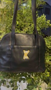 Túi 2hand đeo vai phom hến da thật hịu PalomaPicasso aut của Ý -T537