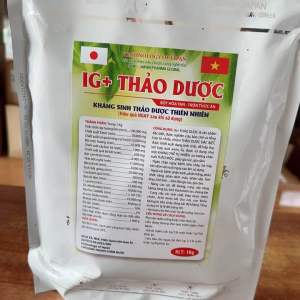 IG+ KHÁNG THỂ THẢO DƯỢC 100g Nâng sức đề kháng cho vật nuôi