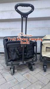 TROLI BARANG CAMPING LIPAT & TROLI SERBAGUNA OUTDOOR PRAKTIS
