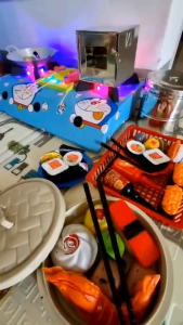 Mainan kompor led bisa nyala buat anak anak