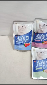 LIFECAT POUCH MAKANAN KUCING BASAH 85Gr