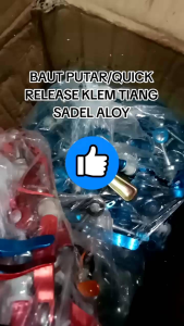 QUICK REALESE/BAUT PUTAR/KLEM TIANG SADEL SEPEDA ALOY