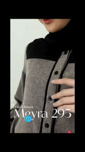 Gamis Terbaru Seply Meyra 295 Dress Cantik dan Anggun