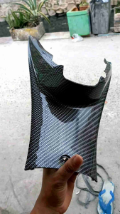 Cover Tanki Revo Ubsolute 2011-2013 Karbon: Pilihan Aksesoris Motor Revo