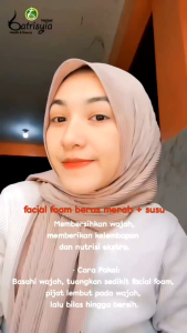 Batrisyia Facial Foam Beras Merah & Susu: Solusi untuk Kulit Sensitif & Berminyak