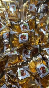 ช็อกโกแลตบอล เวเฟอร์ช็อกโกแลตพรีเมี่ยมสีทอง ชิ้นใหญ่เต็มคำ [500กรัม-1กิโล]