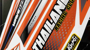 P Sticker สติ๊กเกอร์แต่งชุดสี Wave 125i บังลม 👉Thailand Racing Club 👈