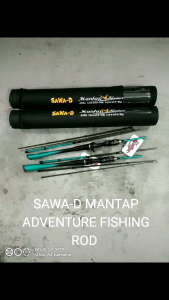 SAWA-D MANTAP ADVENTURE TRIVEL FISHING ROD