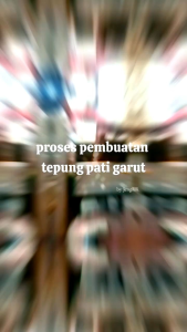 1 KG TEPUNG PATI GARUT ASLI ORGANIK LANGSUNG PETANI GARUT