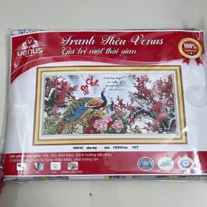 Tranh thêu chữ thập Cha mẹ VS8161 kích thước 110 x 55 cm