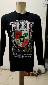 Kaos Terbaru Pemuda Pancasila Tangan Panjang Baju Katun Pria & Wanita