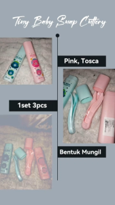 Tempat makan bayi / TINY BABY SUAP CUTLERY ( SFS008.TSTT/96S )