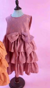 KARLIE dress 3-10yrs layered dress ribbon dress ootd