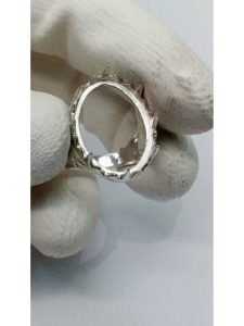 🇲🇾◆H01 ★Sarung Cincin Silver 925  ★Ring Casting ★①18x25mm②19x24mm