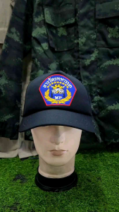 หมวกแก๊ปสารวัตรทหารบก หมวกทหาร รุ่นซิปหลังปรับ