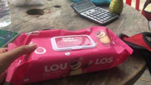 ทิชชู่เปียกจัมโบ้ LOULOS Baby Wipes 80series ผ้าเปียก ทิชชู่เปียกทำความสะอาด