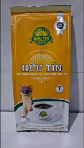 Cà Phê Robusta Hương Moka - 500gr Hữu Tín Coffee - Cafe Rang Xay Pha Phin - Gu Mạnh Vị Đậm
