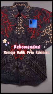 BARU ... ATASAN KEMEJA BATIK PRIA LENGAN PANJANG SLIMFIT ADIPATI HITAM PEKAT / ATASAN KEMEJA BATIK PRIA KATUN PRIMIS LAPIS FURING / KEMEJA BATIK PRIA TERBARU / KEMEJA BATIK PRIA PRIMIUM/ KEMEJA BATIK PRIA MURAH