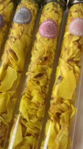 ทุเรียนทอดกรอบ เกรด C ขนาด 40 กรัม แพ็ค 5 ทุเรียนทอดกรอบ แบบ ชอต