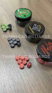 Đầu Cơ Bida Diamond Chao Hàn Quốc 6 Lớp 14mm | Đầu Cơ Mềm 3C/Libre/Pool Chơi Billiards Cá Nhân