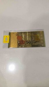 DUIT EMAS LUCKY 1pcs，GOLD LUCKY MONEY 1keping，幸运开光金钱1张（FREE Lucky Number）（免费送幸运号码）