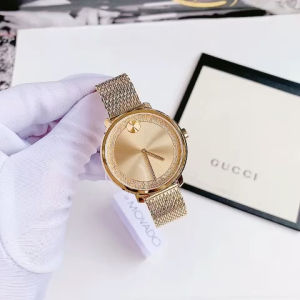 Đồng Hồ Nữ Movado 3600580 Quartz Size 34 Bold Gold-Tone Metallic Dial