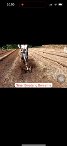 MINI TILLER PEMBUAT PARIT DAN PENGGEMBUR TANAH UNTUK MESIN POTONG RUMPUT