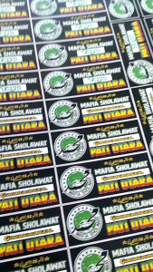 STIKER MAFIA SHOLAWAT | STIKER PACK | STIKER 1 LEMBAR | UKURAN 21 cm x 31cm
