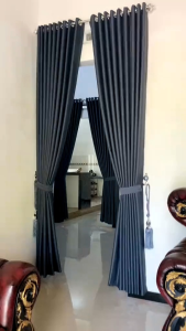Gorden Blackout Polos L200cm: Solusi Ruangan Nyaman