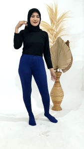legging wudhu wanita dewasa bahan tebal