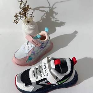 Sepatu anak led OMG laki laki perempuan 23-32 impor premium terbaru ringan lentur cod