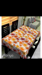 Anahaw Design TableCloth 4/6/8 Seater Washable Table Cloth