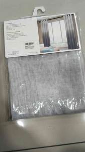 Stunning ombre makeover before and after with luxurious curtains in a modern living room.