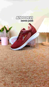 Sepatu Ando Devi Merah tua persik maroon peach