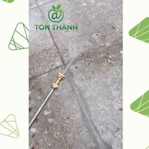 BÉC ĐỒNG 1 LỖ THẲNG MẶT INOX TƯỚI CÂY PHUN THUOC RỬA XE CHỊU ÁP REN 14MM Béc Phun Nước Laminar Jets - Lazada