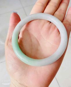 Vòng tay đá Ngọc Cẩm Thạch Kèm giấy kiểm định đá quý