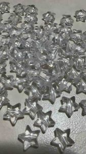 100 pcs Cute Transparent Star Beads For DIY Jewelry making Accessorie 100 pcs