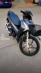 คอท่อW125inew led ปี2023 งานสแตนเลส