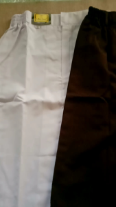 Desain Seragam Sekolah Rok Span Ploi Belah Depan SMA