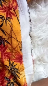 Kain Katun Rayon Bunga per 0.5 meter