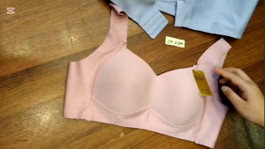 Tally BH 2135: Bra Tanpa Kawat Baby Skin & Bahan Lembut Seamless Cup