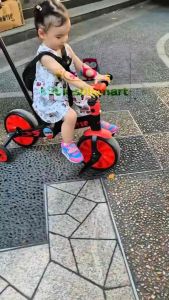 Sepeda Roda Tiga Anak 5in1 Model Balance Bike Untuk Motorik Tahan Beban Hingga 50Kg