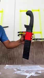 Golok Kerja Kuat Super Asli Banten Bonus Pisau Seset Siap Pakai