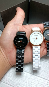 TOP WATCH 88 !! Jam Tangan Wanita Keramik Dewasa Rantai Elegan Kekinian Mewah Terbaru 2024