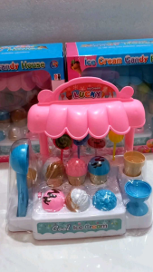 Mainan Ice Cream Candy Baterai Musik Lampu no LI2