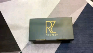 Rionz Montana Black Sepatu Formal Pria Hitam Pantofel Kantor Kulit Pu