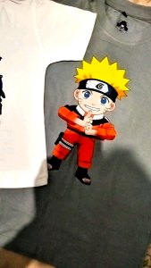 Kaos Anak Anime Naruto Laki-laki Perempuan Cotton Combed 30s 1-12 Thn / Kaos Anak Tangan Pendek