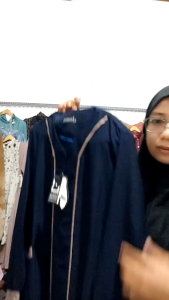 ABAYA YUNIA ANNASIHAH GAMIS YORIS TERBARU CUTING LOS